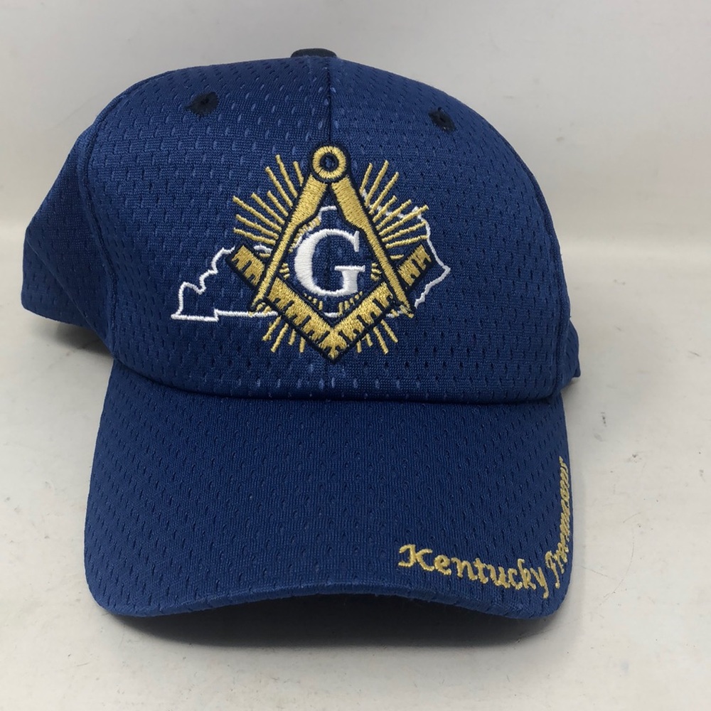 Mens Freemasons Kentucky hat blue